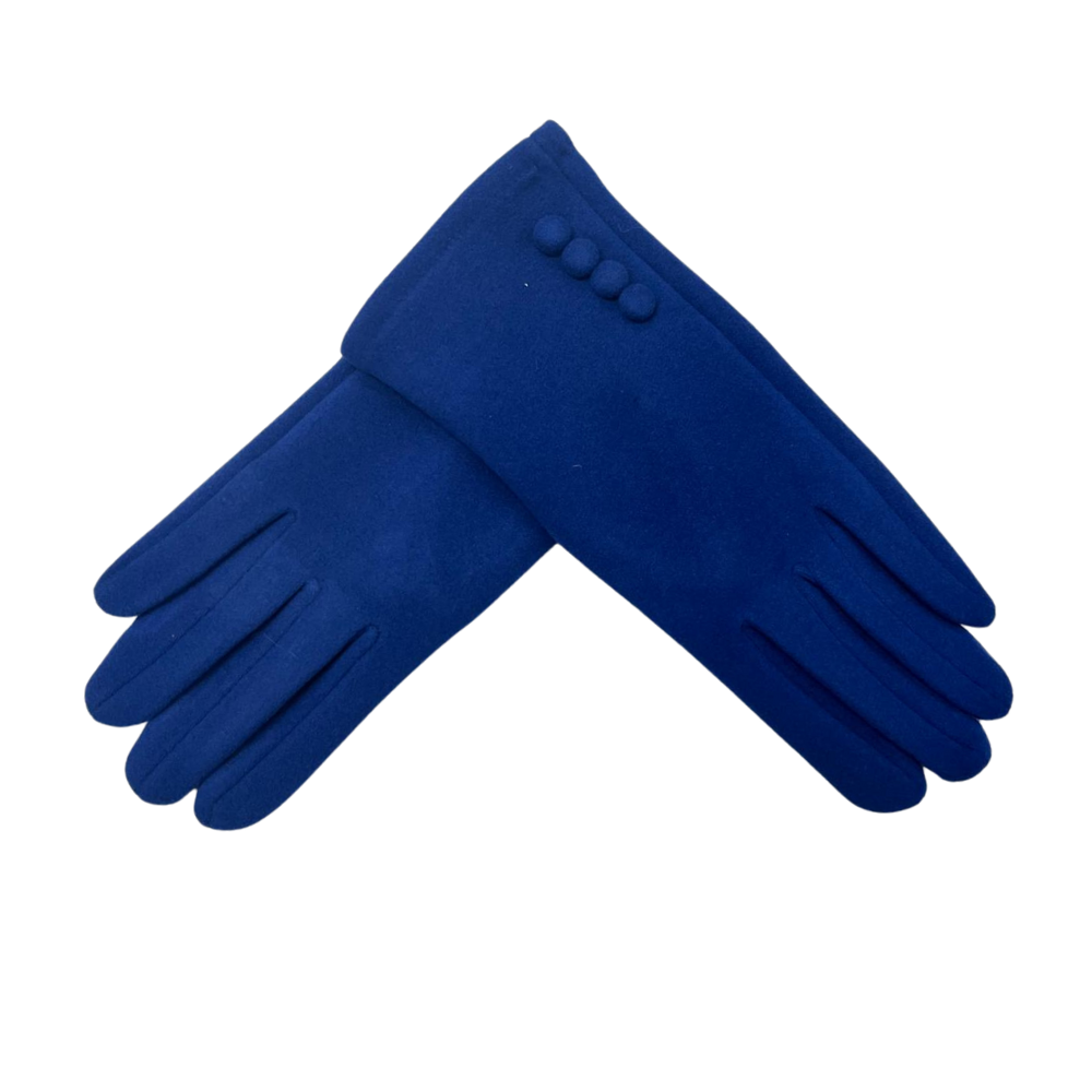 Gants de couleur unie