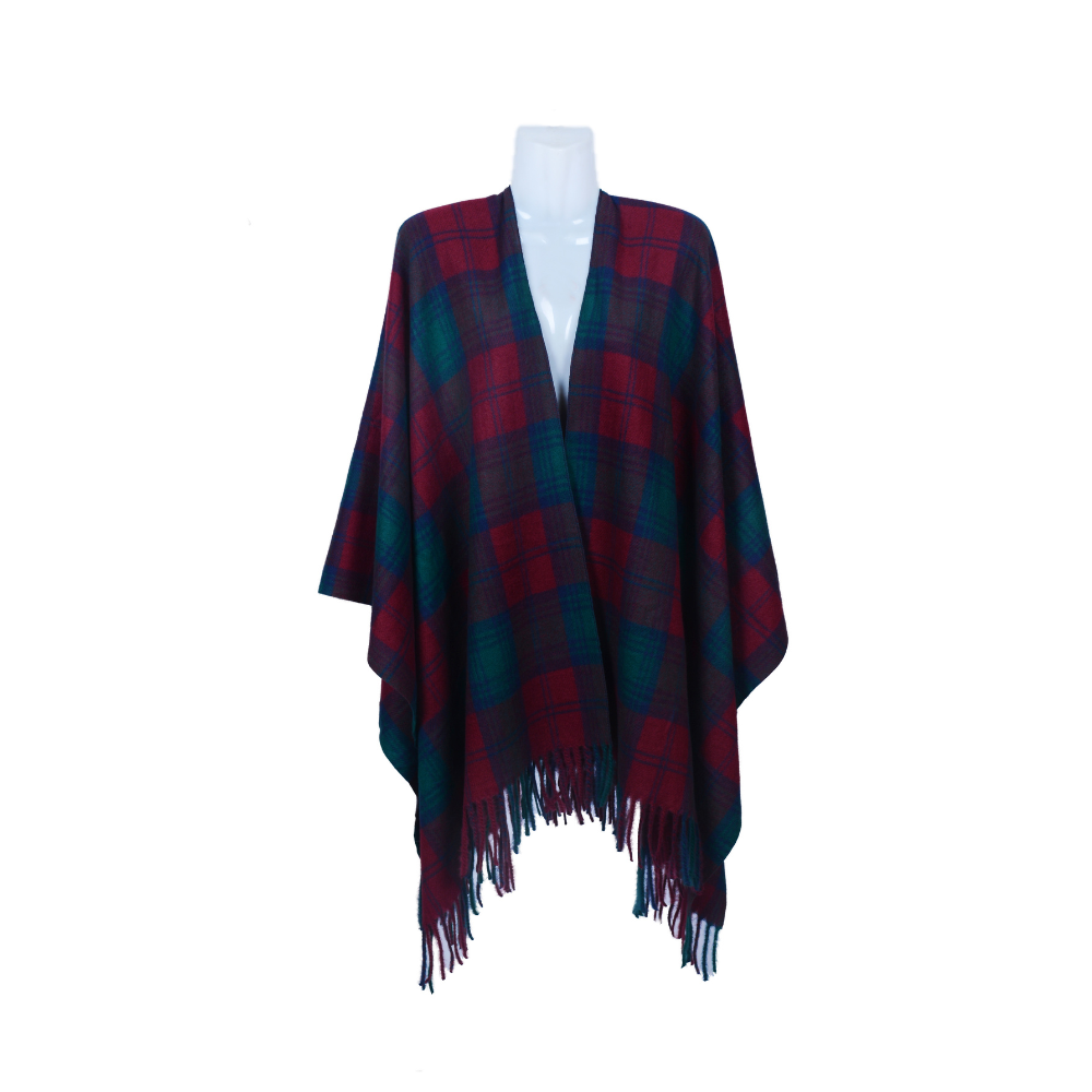 Large Supersoft Tartan Capes