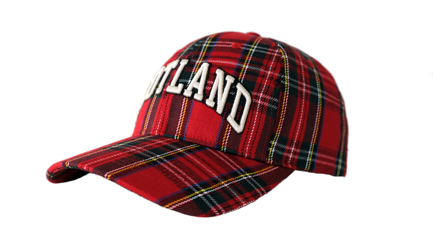 Baseball Cap Tartan Scotland Hat