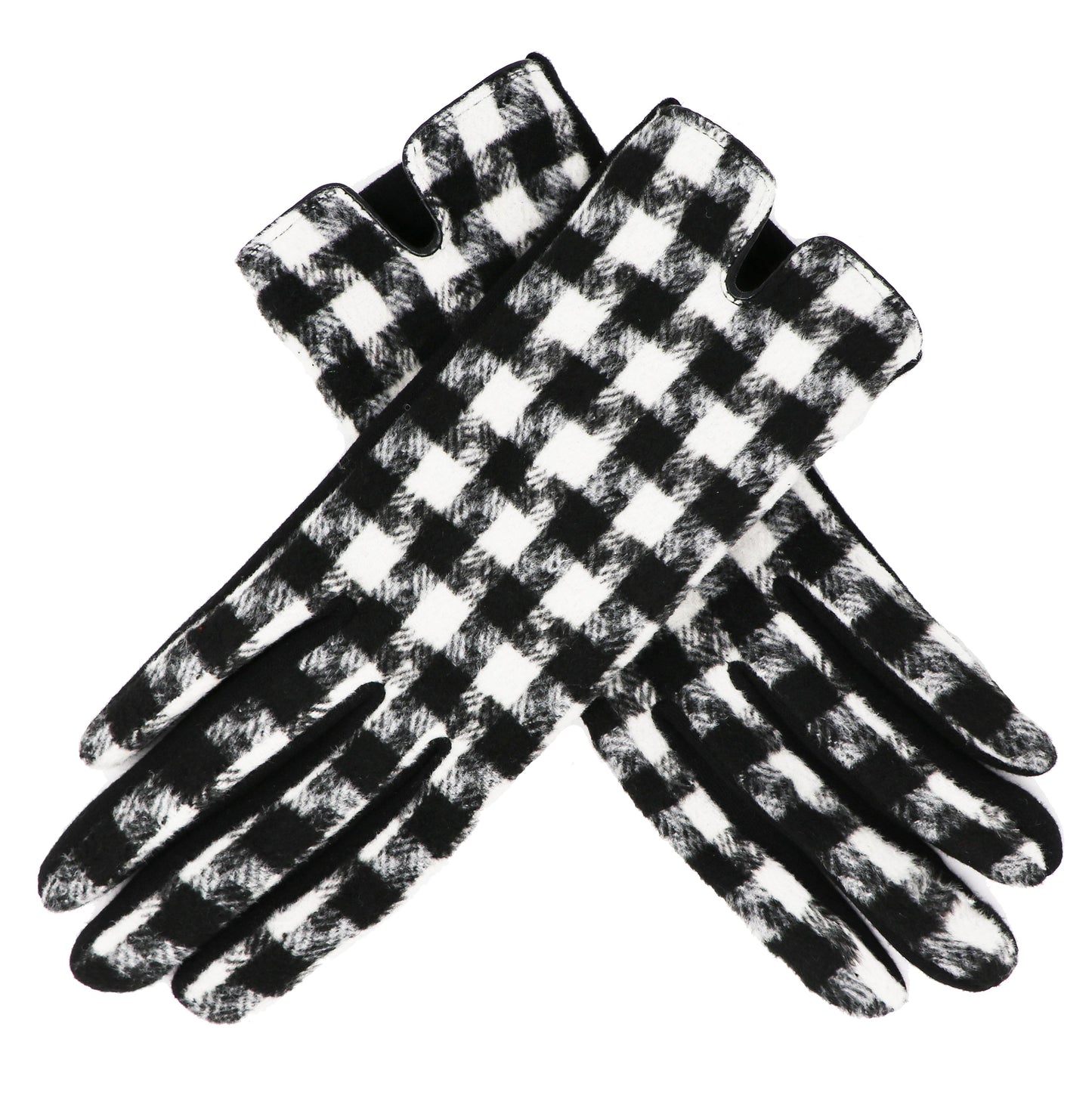 Écran Tactile De Gants De Tartan Traditionnels