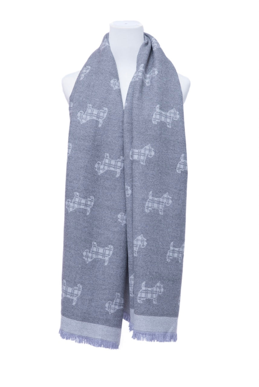 Écharpes pour chiens Scotty en tartan super doux