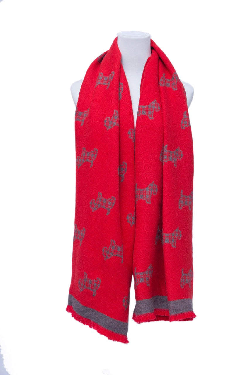 Écharpes pour chiens Scotty en tartan super doux