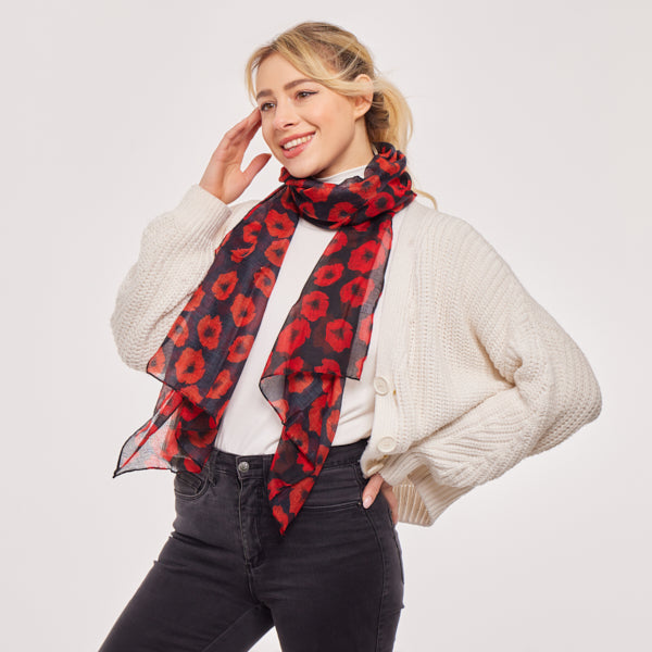 Poppy Scarves