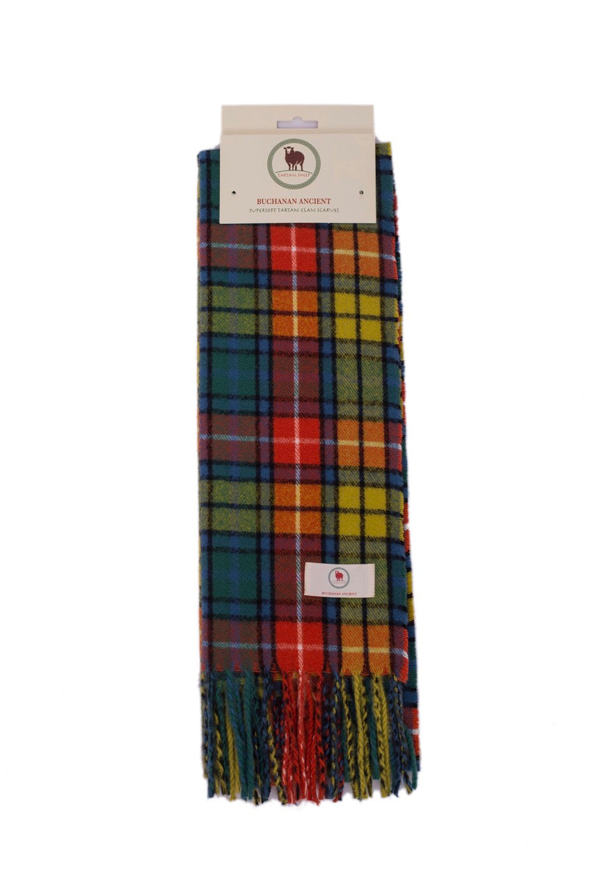 Tartan Clan Scarves M-W (unisex)