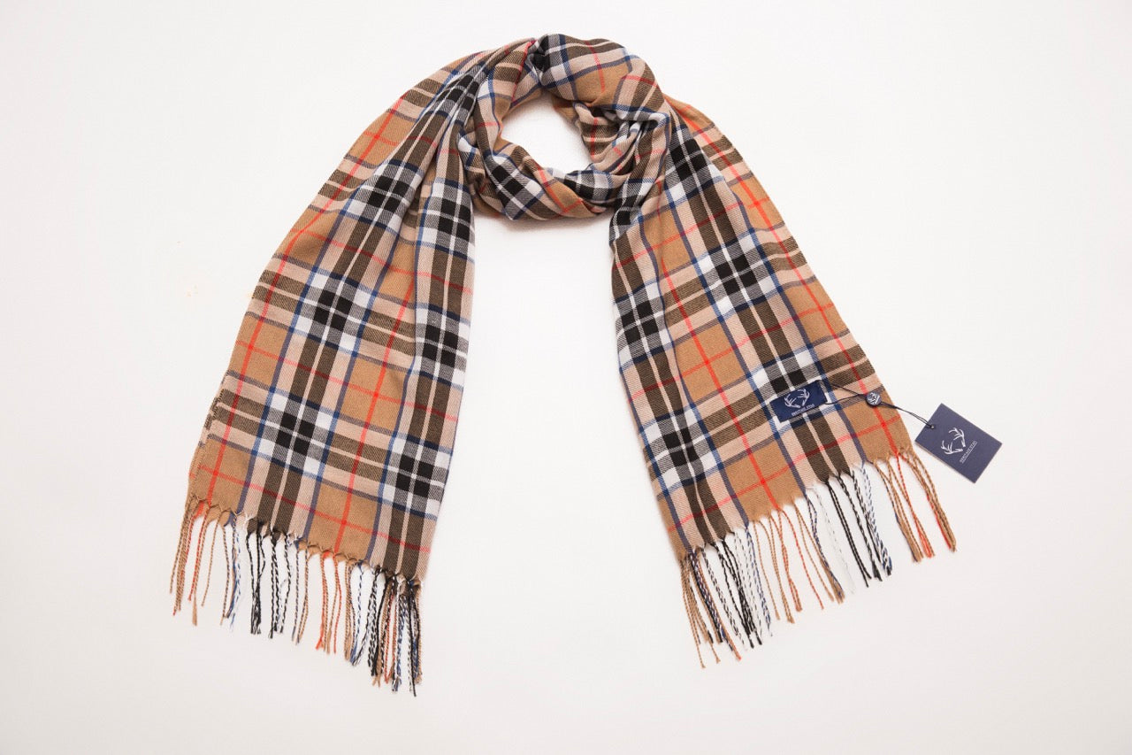 Lightweight Tartan Scarves