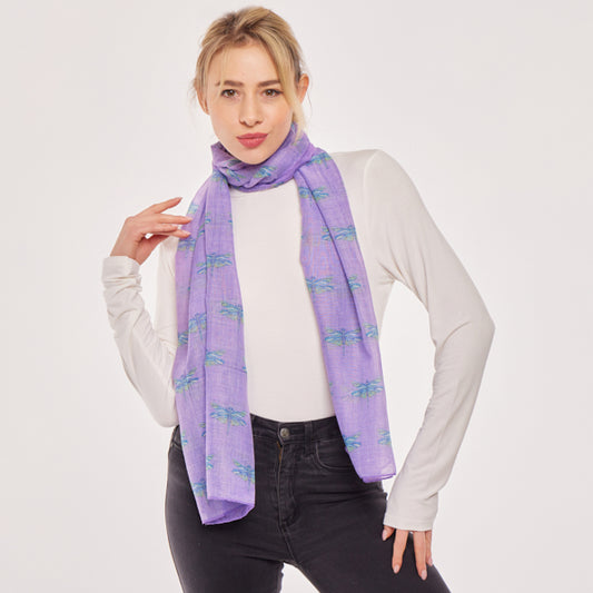 Lightweight Dragonfly Scarves