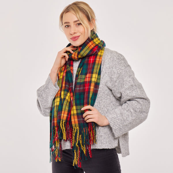 Supersoft Tartan Scarves