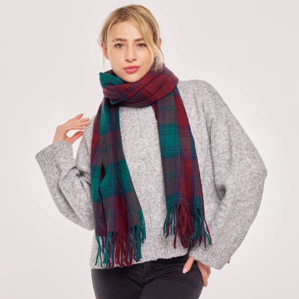 Supersoft Tartan Scarves