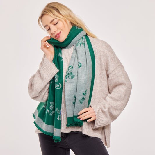 Supersoft Thistle Scarves