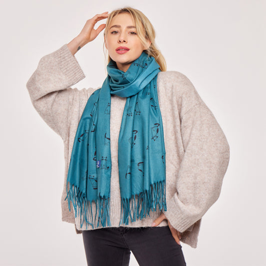 Foulards pour chat super doux (avec glands)
