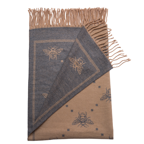 Foulards d’abeilles super doux (frange courte)