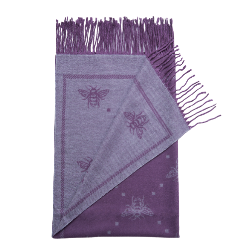 Supersoft Bee Scarves (Short Fringe)