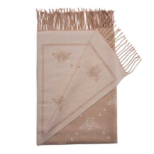 Foulards d’abeilles super doux (frange courte)