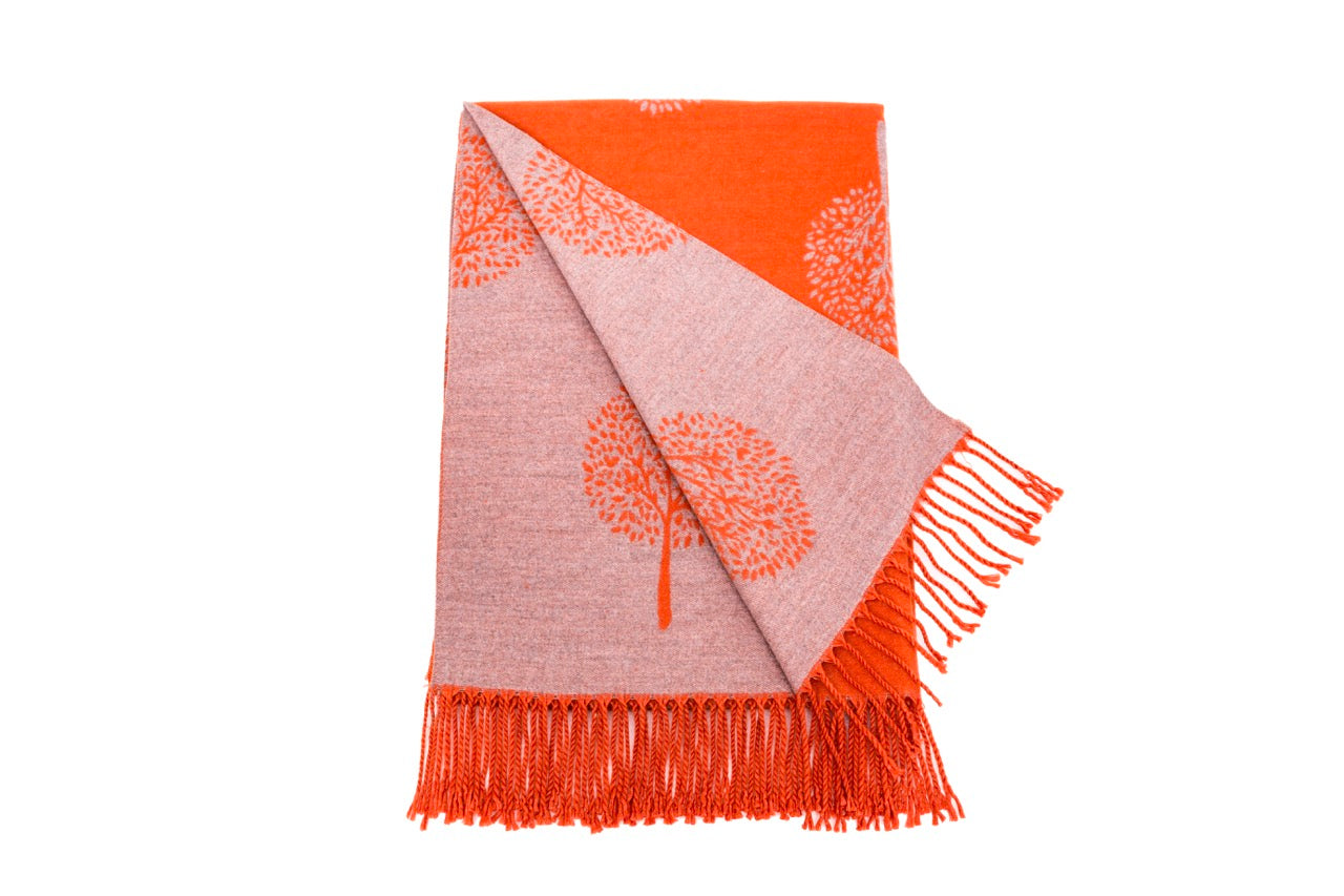 Supersoft Tree of Life Scarves (With Tassels)