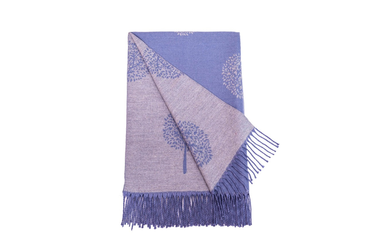 Supersoft Tree of Life Scarves (With Tassels)