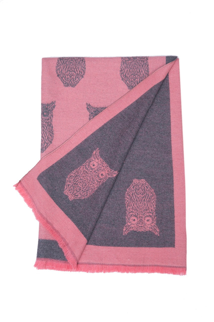 Supersoft Owl Scarves