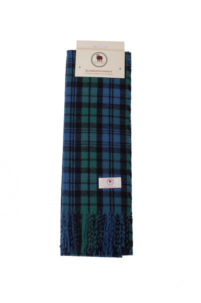 Tartan Clan Scarves A-L (unisex)