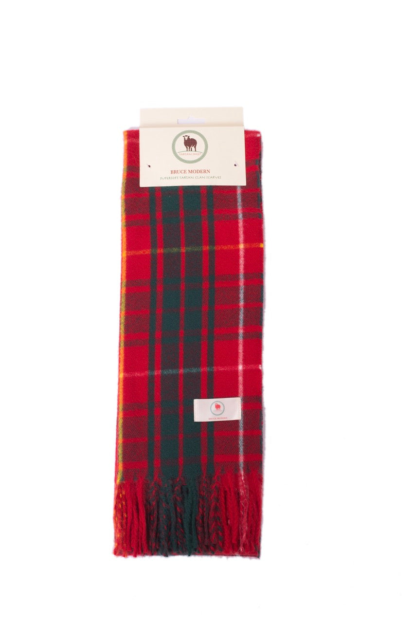 Tartan Clan Scarves A-L (unisex)