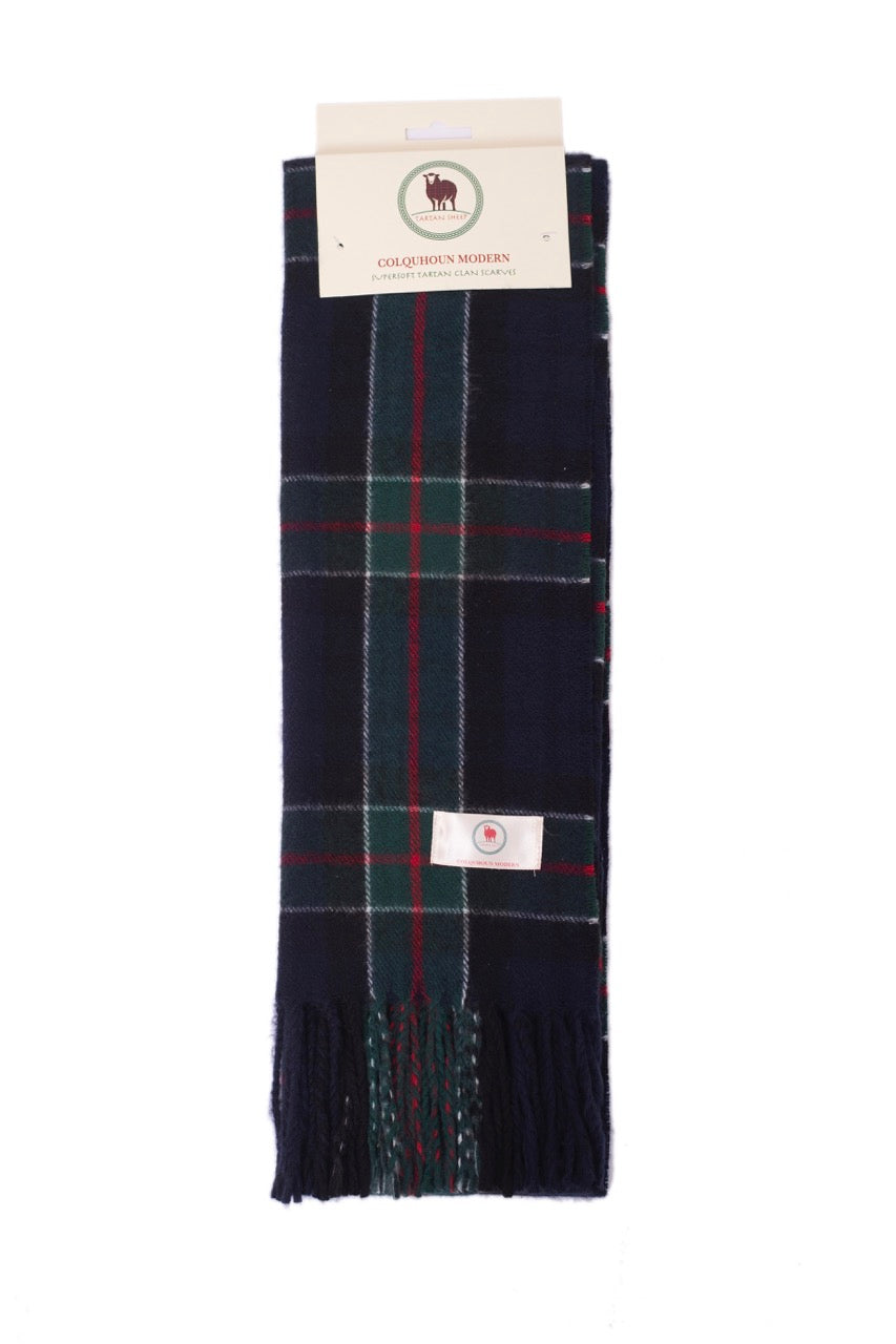 Tartan Clan Scarves A-L (unisex)