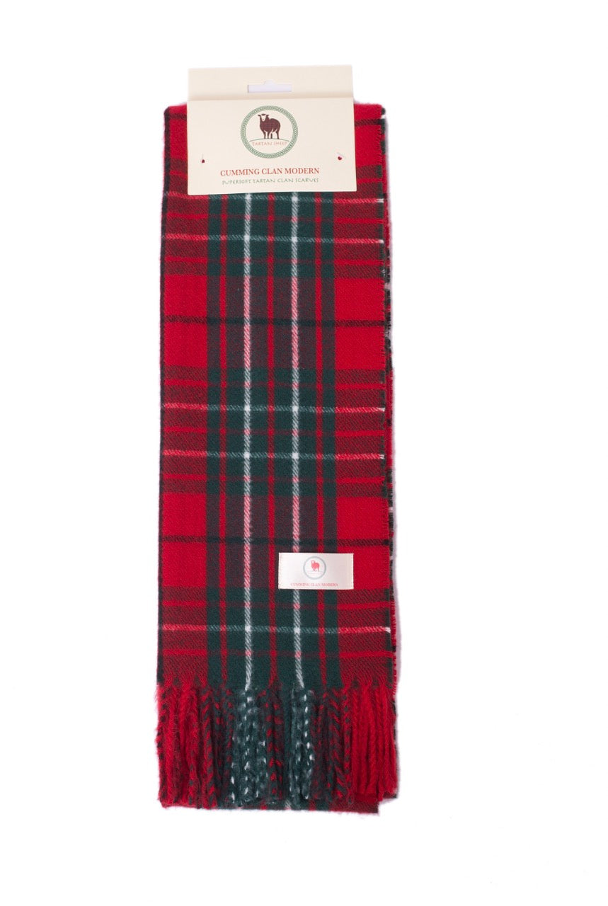 Tartan Clan Scarves A-L (unisex)