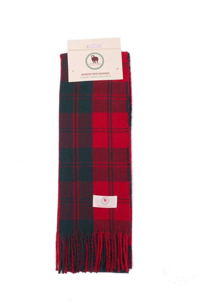 Tartan Clan Scarves A-L (unisex)