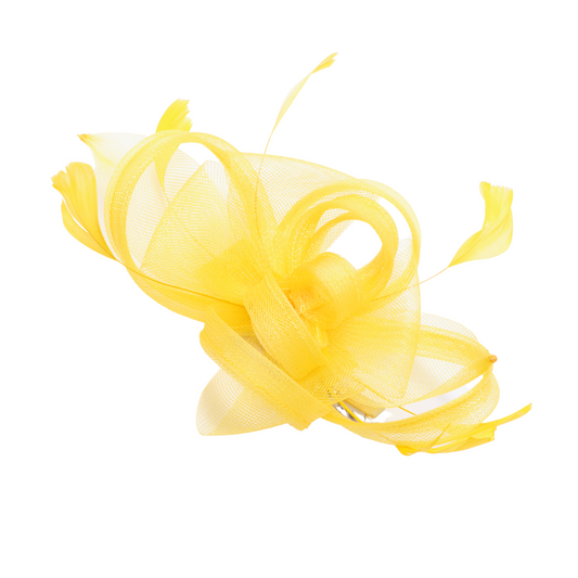 Fascinateur jaune avec clip