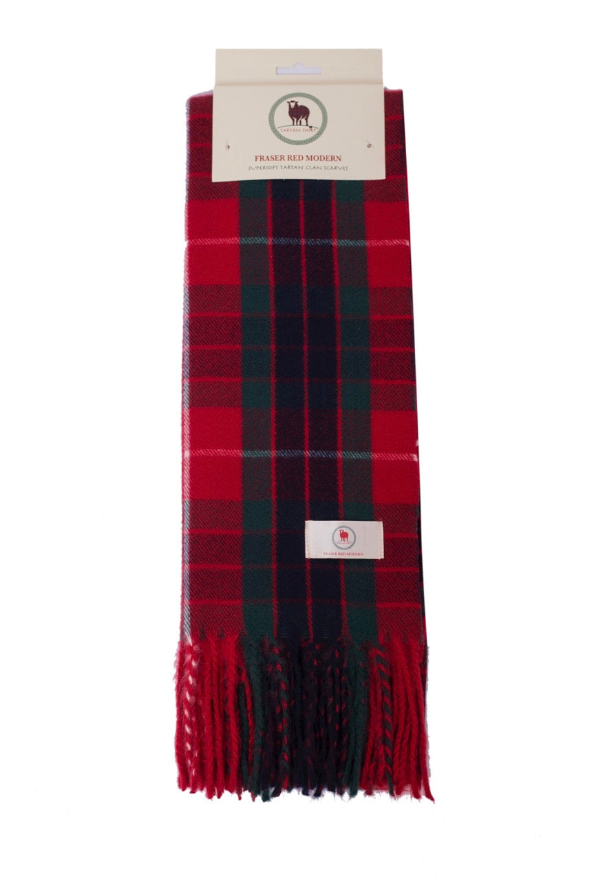 Tartan Clan Scarves A-L (unisex)