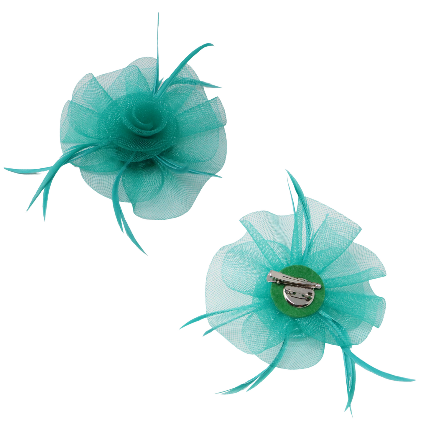 Small Fascinator Single Feather Variations