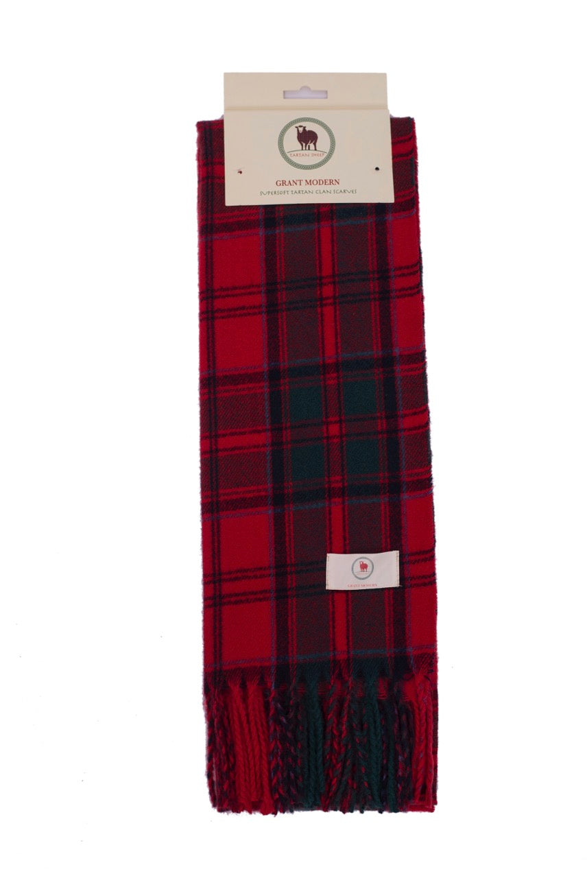 Tartan Clan Scarves A-L (unisex)