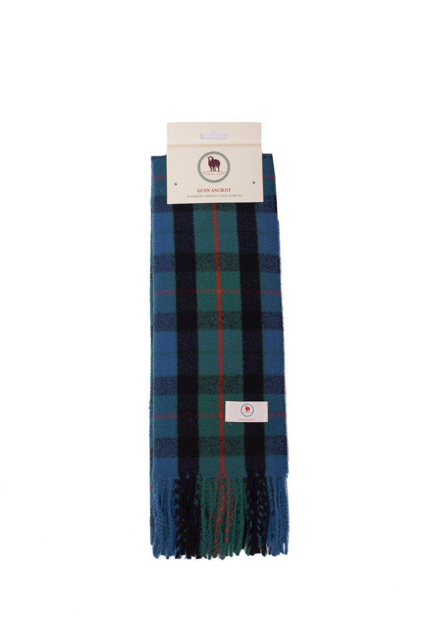 Tartan Clan Scarves A-L (unisex)