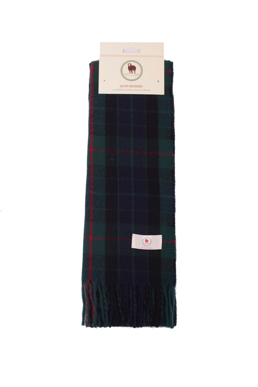 Tartan Clan Scarves A-L (unisex)