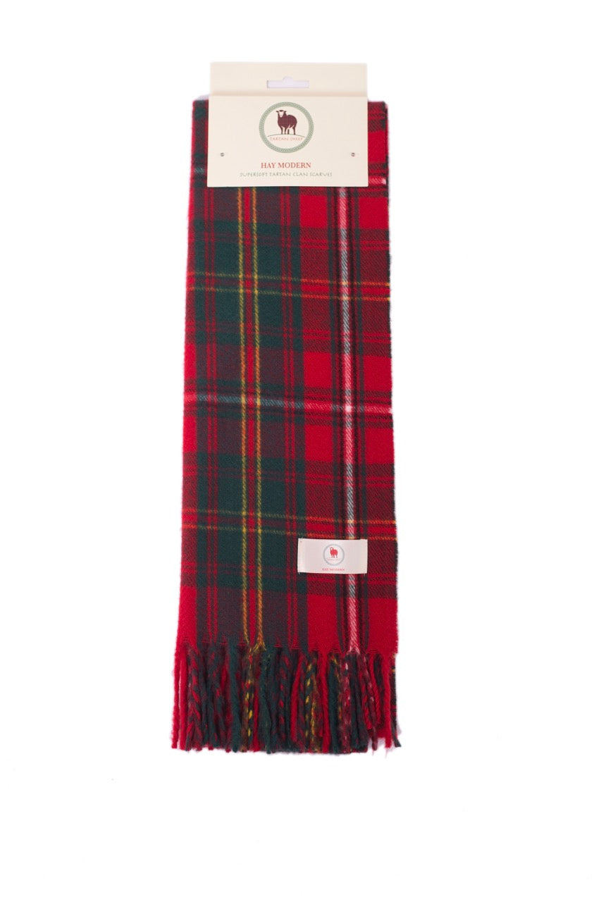 Tartan Clan Scarves A-L (unisex)