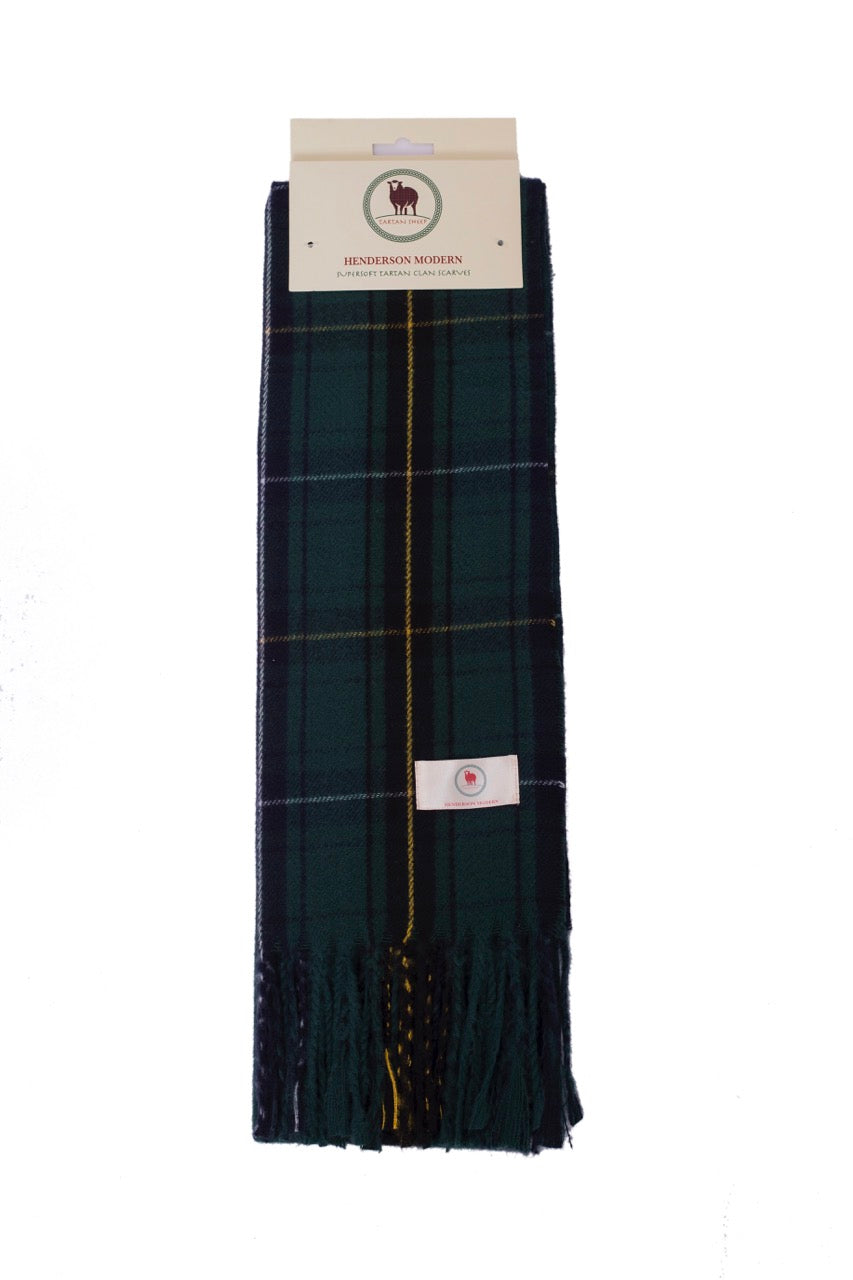 Tartan Clan Scarves A-L (unisex)