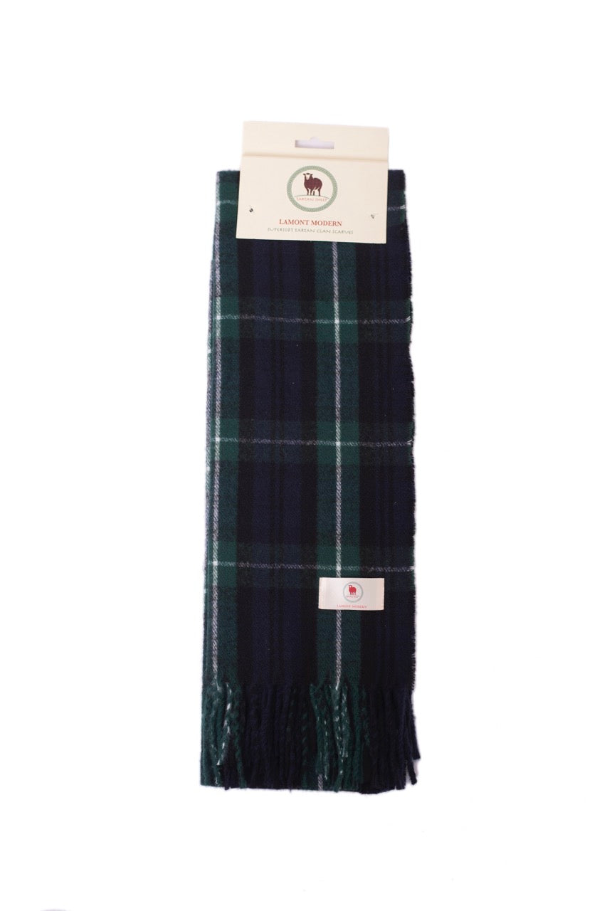 Tartan Clan Scarves A-L (unisex)