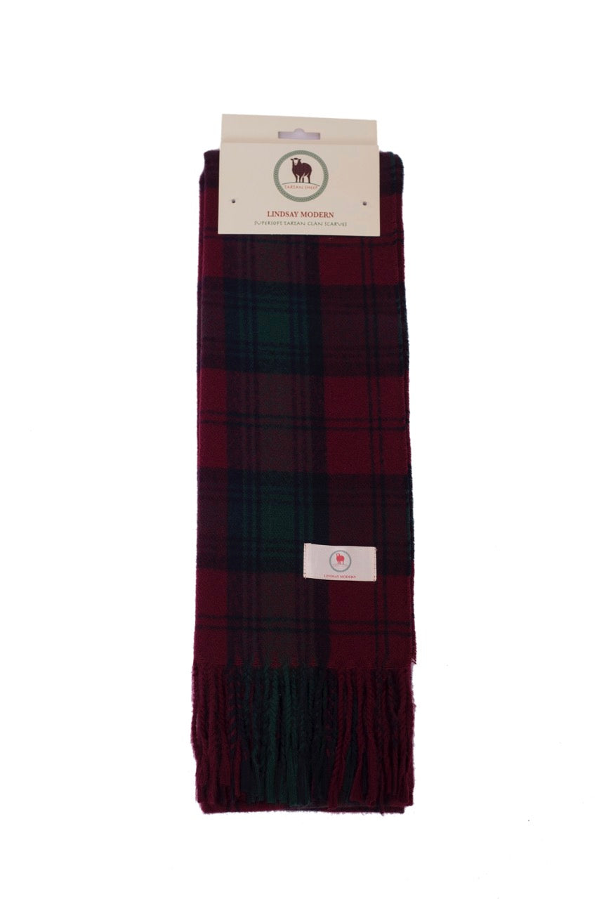 Tartan Clan Scarves A-L (unisex)