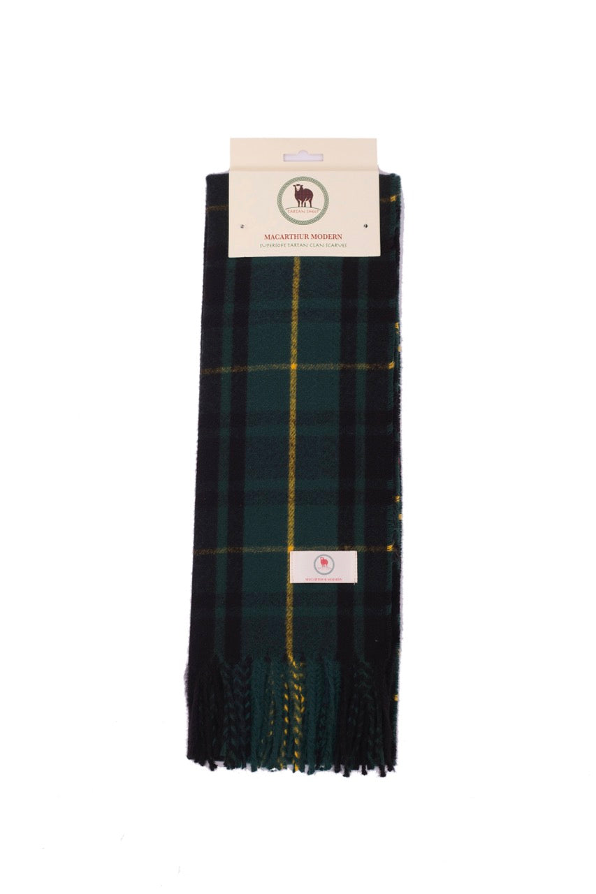 Tartan Clan Scarves M-W (unisex)