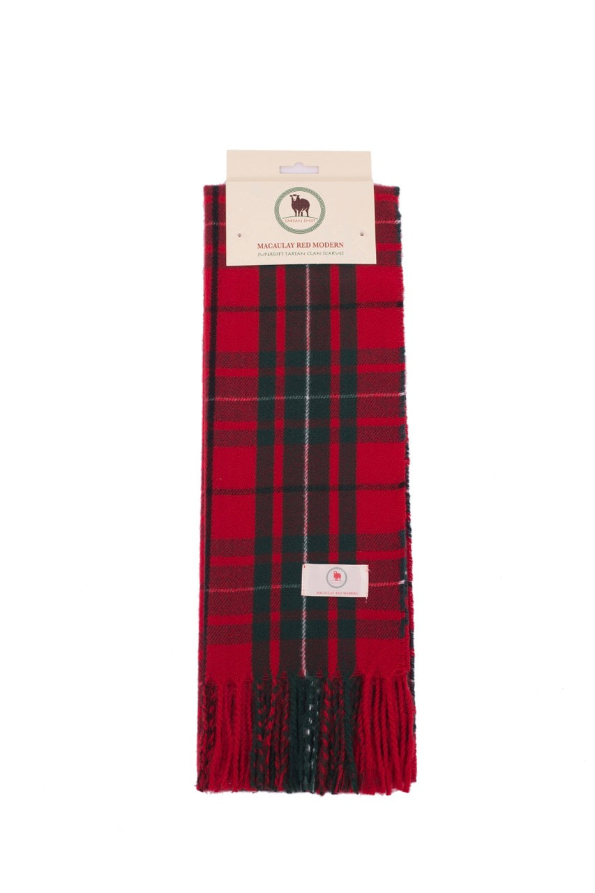 Tartan Clan Scarves M-W (unisex)