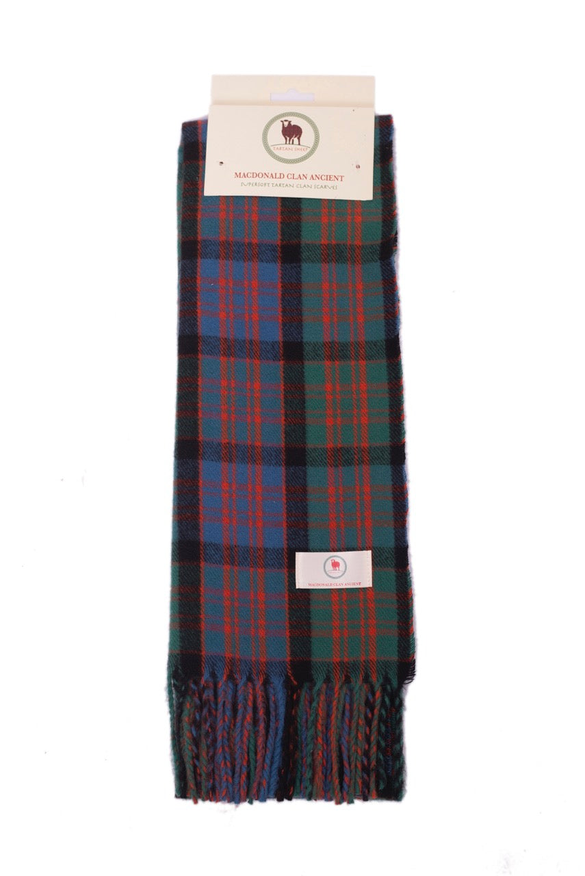 Tartan Clan Scarves M-W (unisex)