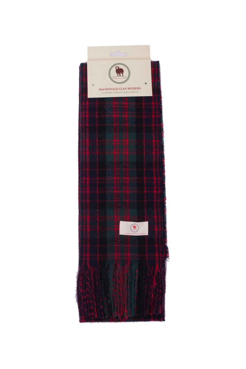 Tartan Clan Scarves M-W (unisex)