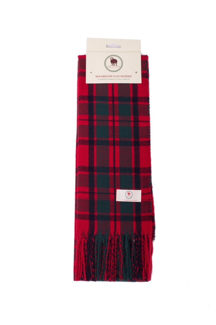 Tartan Clan Scarves M-W (unisex)