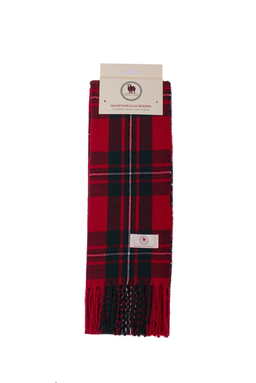 Tartan Clan Scarves M-W (unisex)