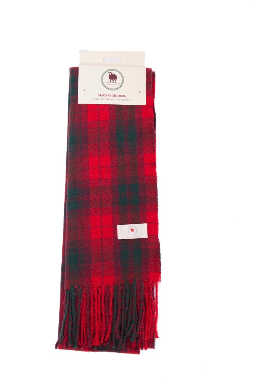 Tartan Clan Scarves M-W (unisex)