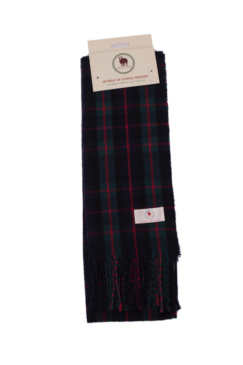 Tartan Clan Scarves M-W (unisex)