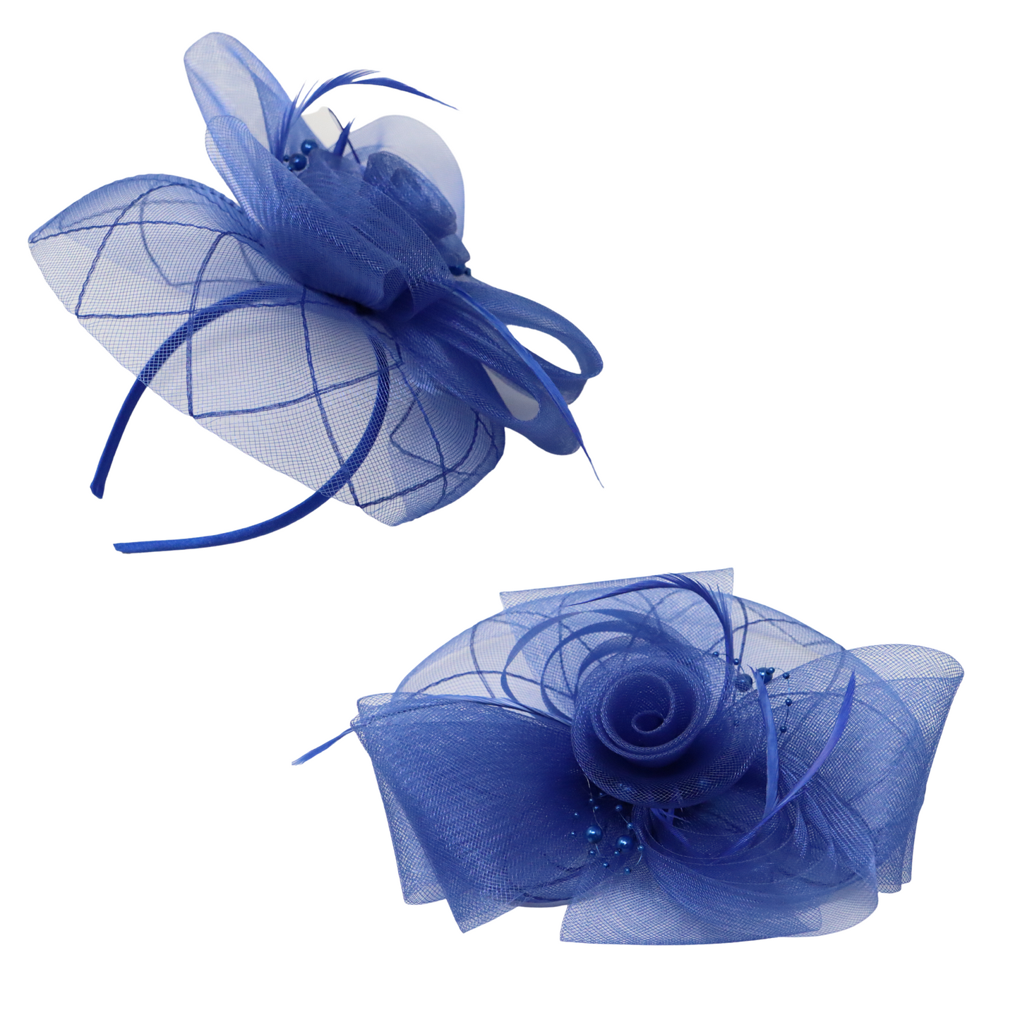 Fascinator Spiral Bow