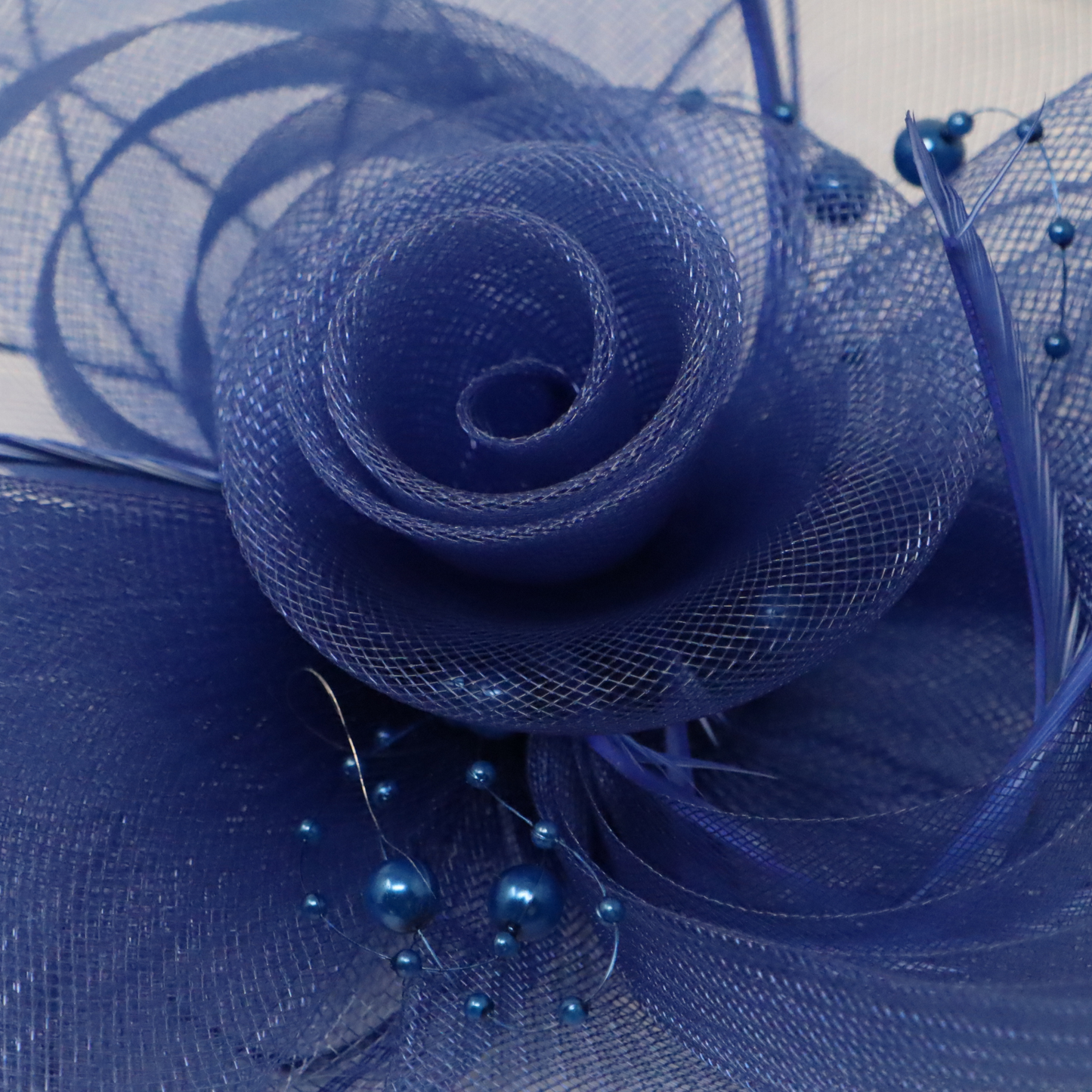 Fascinator Spiral Bow