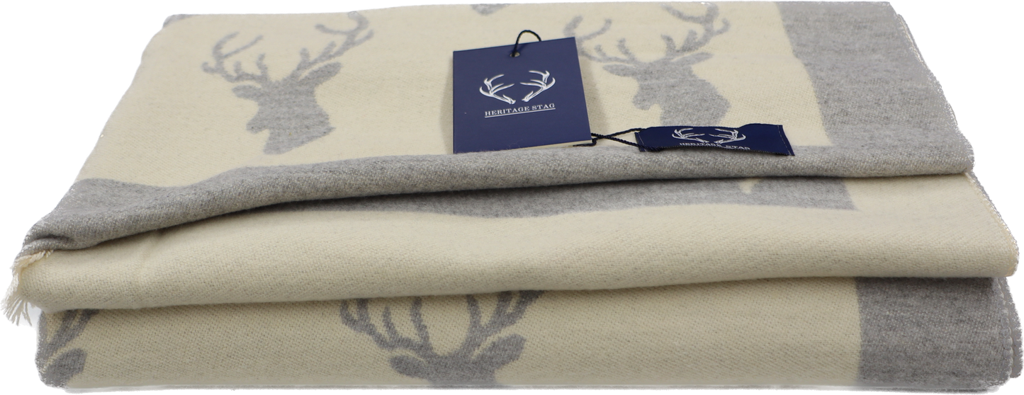 Supersoft Stag Scarves (Short Fringe)