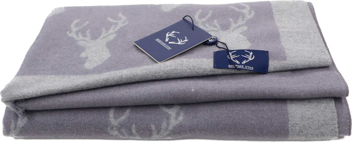 Supersoft Stag Scarves (Short Fringe)