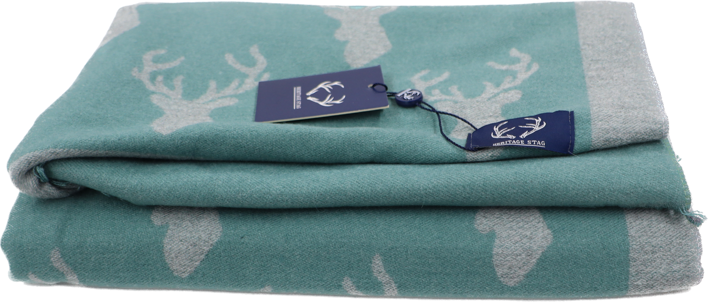 Supersoft Stag Scarves (Short Fringe)