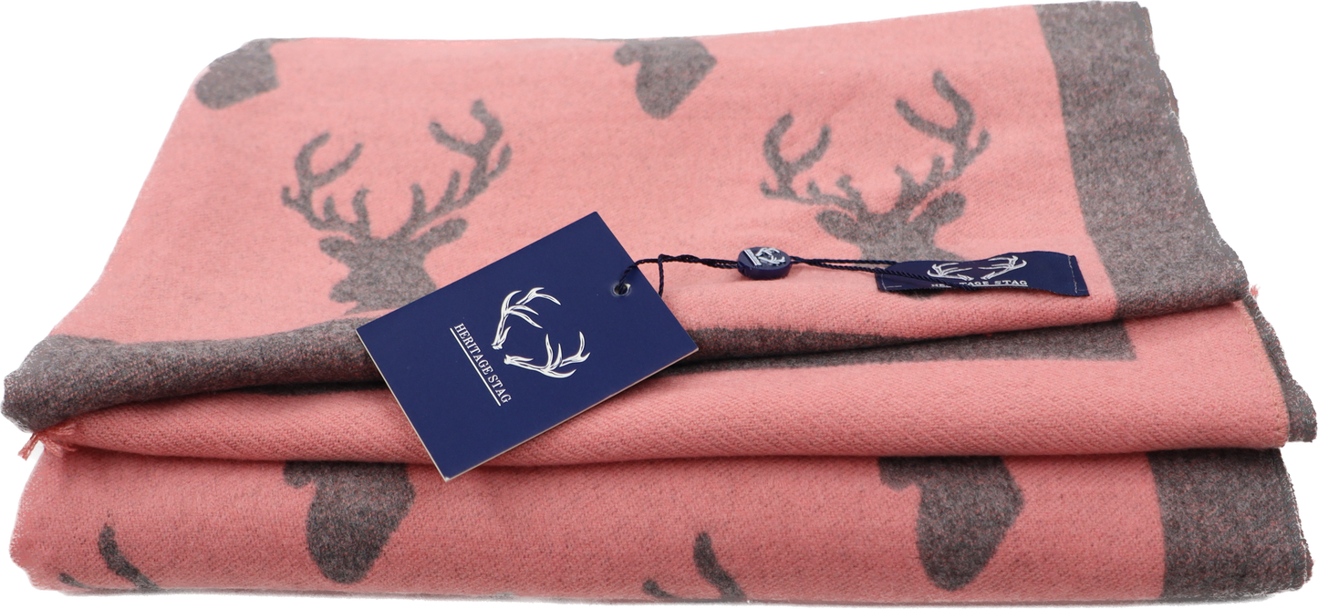 Supersoft Stag Scarves (Short Fringe)