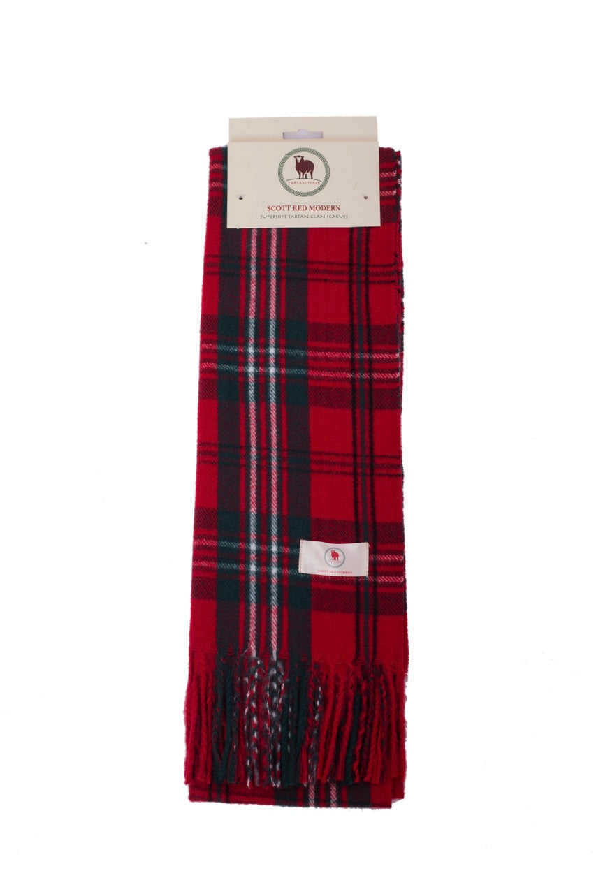 Tartan Clan Scarves M-W (unisex)